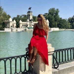 SOLD. KEEPSAKE the Label XS Red Dress